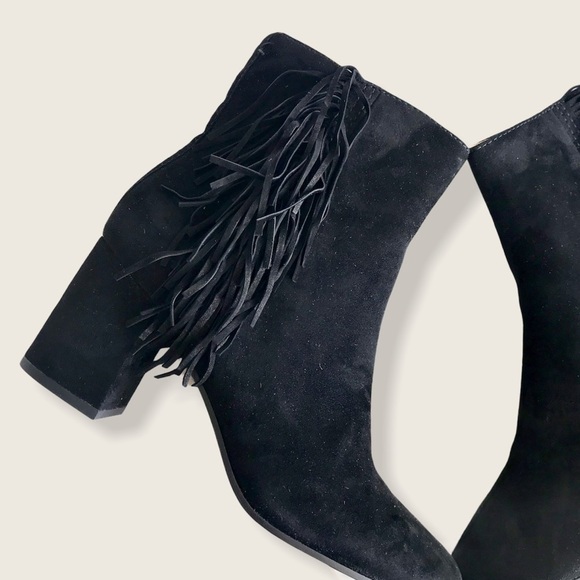 Frye Jodi Fringe Cute Short Festival Ankle Bootie - Picture 14 of 16